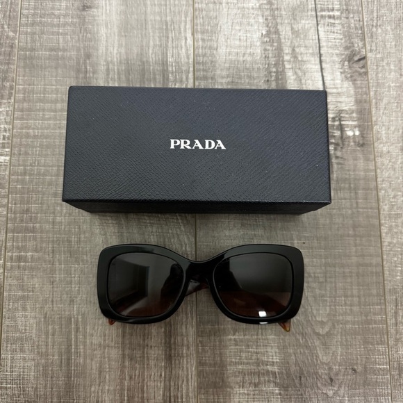 Prada PR A08S Violet Brown Sunglasses w/ Box main image 9